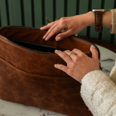MacBook Leather Case Classic | SAN ANTONIO